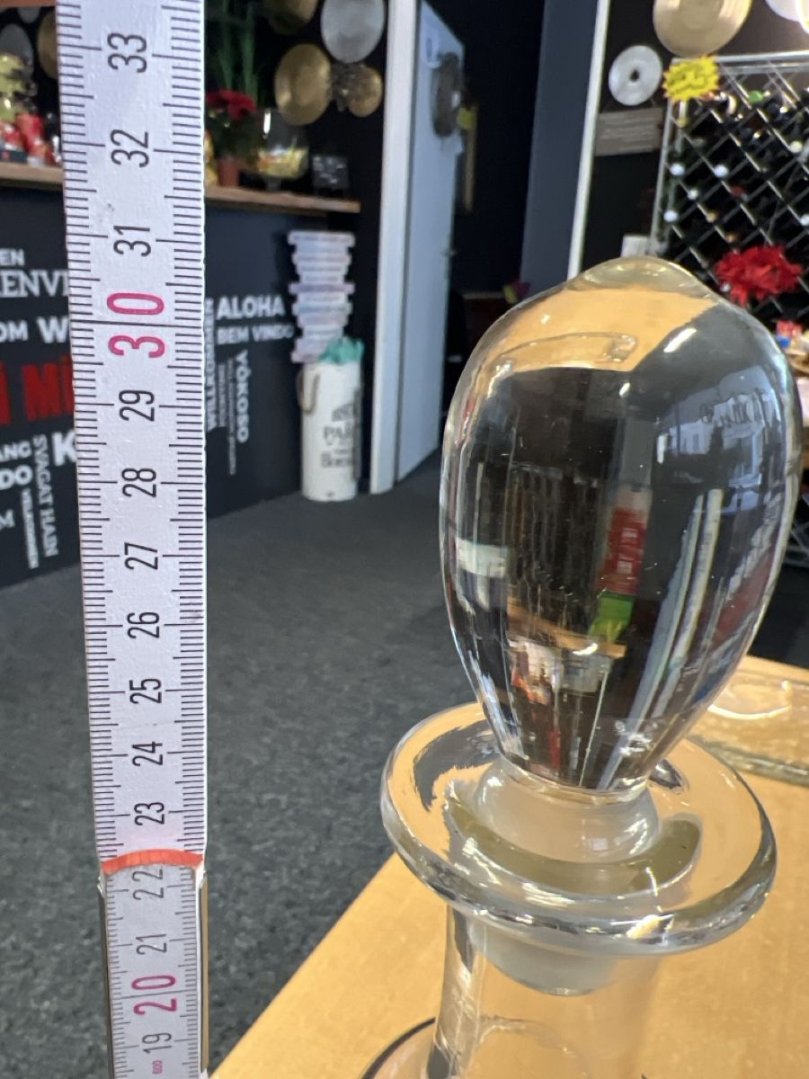 Caraffe: Glaskaraffe mit Glasstopfen, Vintage – Usato da Rorschach venduto da TrendyDeals 3