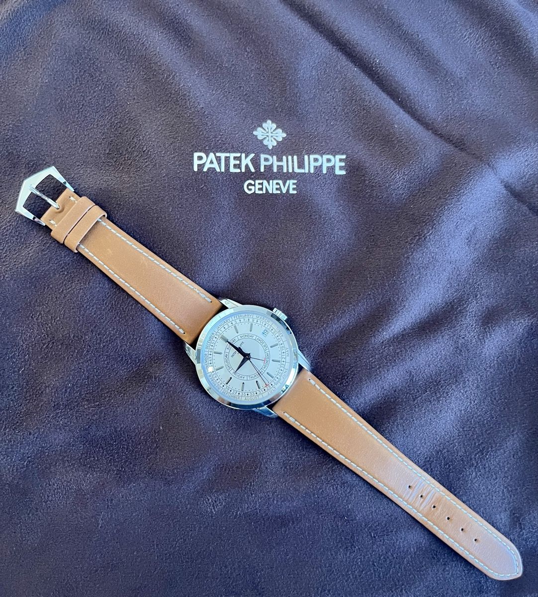 Patek Philippe Orologi: Patek Philippe Calatrava Weekly Calendar – Nuovo e nell'imballaggio originale da Basel venduto da Ch2005 4