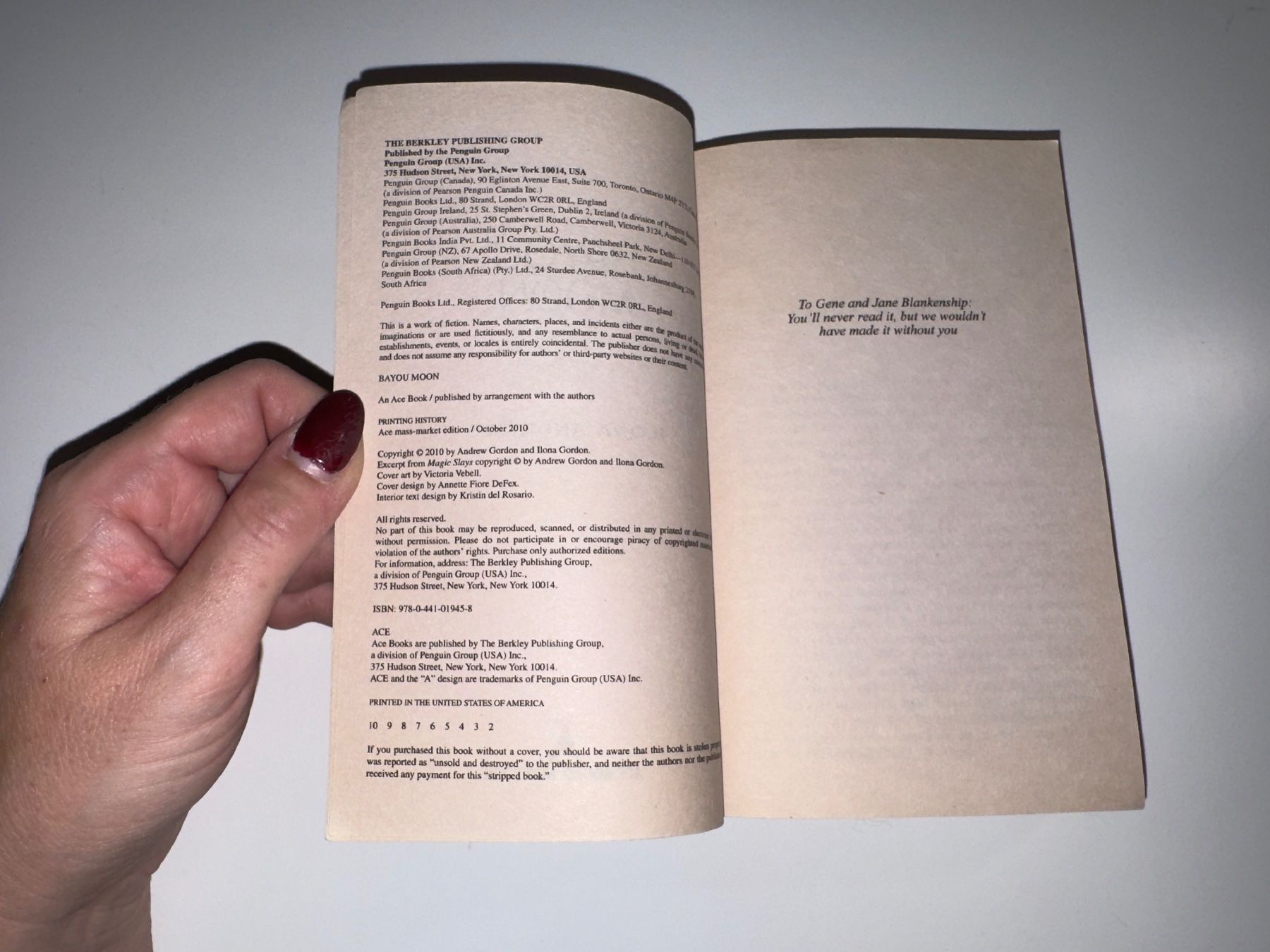 Bücher: NOVEL: Ilona Andrews, Bayou moon – Gebraucht aus Grosswangen von English_books 2