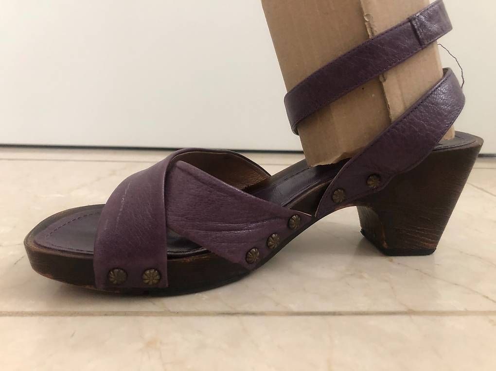 Scarpe da donna: Plateau Sandalen, lila Gr. 39 – Usato da Chur venduto da mir_8ns7 2