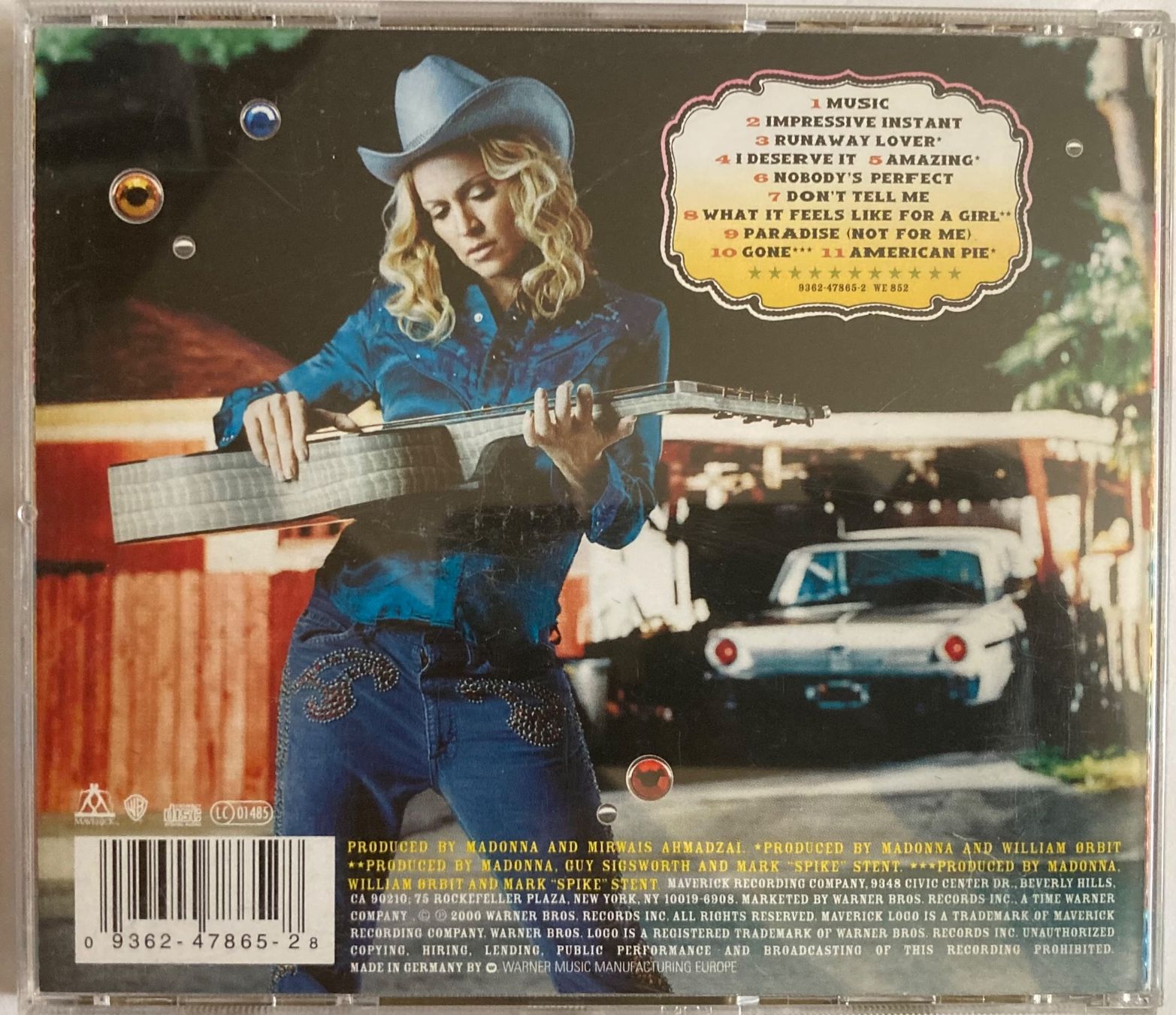 CDs: MADONNA . MUSIC – Gebraucht aus Poliez-Pittet von Newtown-Records 1