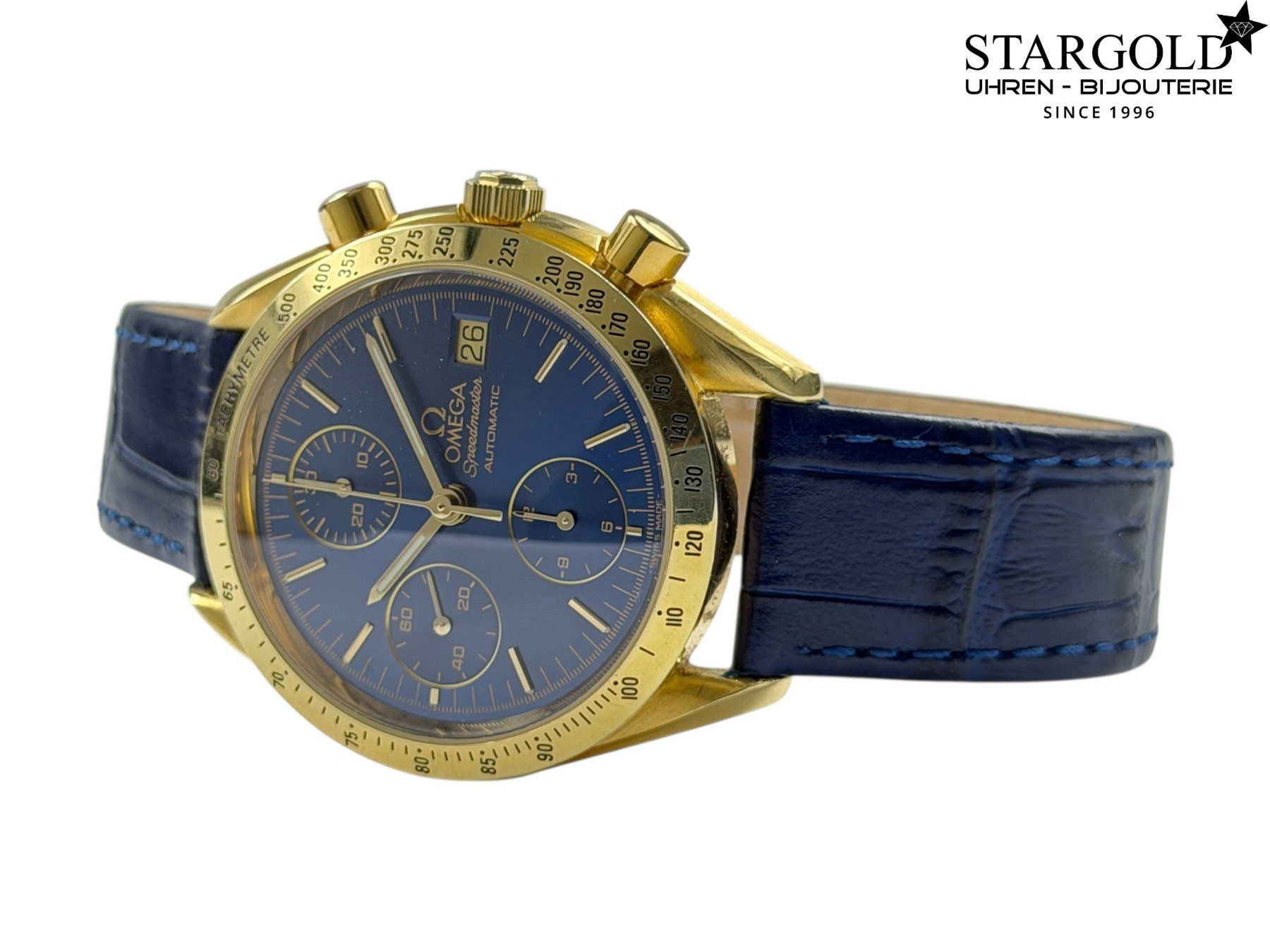 Omega Orologi: Omega Speedmaster Date Chronograph – Usato da Zürich venduto da Stargold-Uhren 1