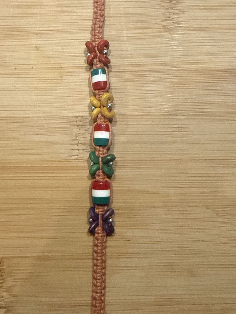 Bracciali & Braccialetti: Armband Set mit bunten Perlen und Flaggen - Italia – Usato da Basel venduto da zukk_ 1