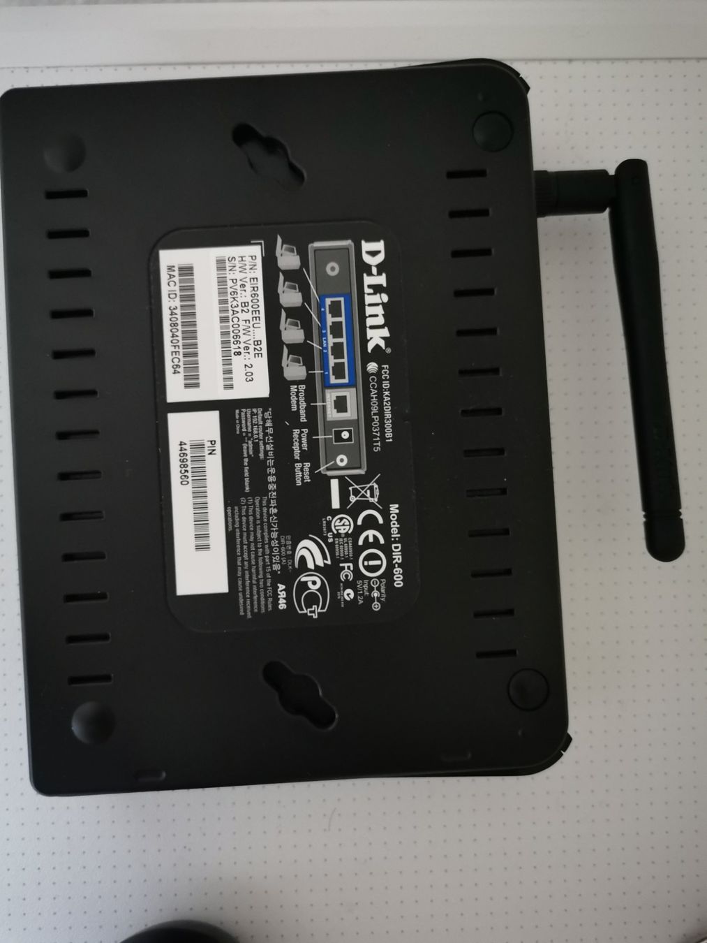 Dlink Modem & Router: D-Link Dir-600 Wi-fi Router – Usato da Baar venduto da NGA1982 1