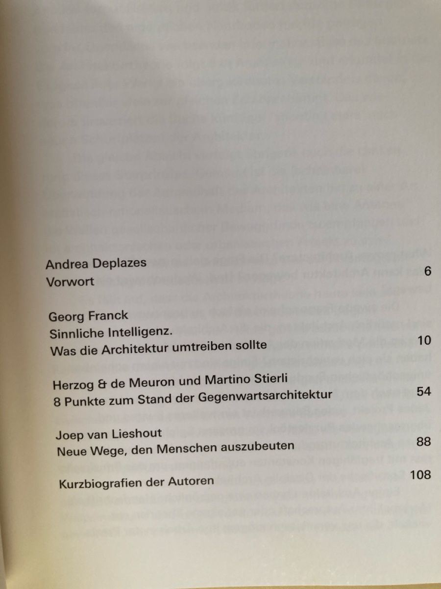 Libri: What Moves Architecture? GTA – Usato da Zürich venduto da 000rk 2