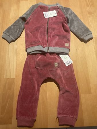 Niki Plüsch Zweiteiler Pure Pure 74/80