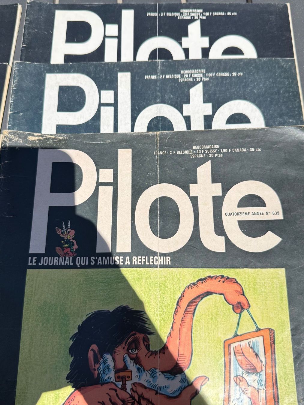 Riviste & Magazine: Lot de 15 magazines Pilote - 1972 – Usato da Denges venduto da peumens 2