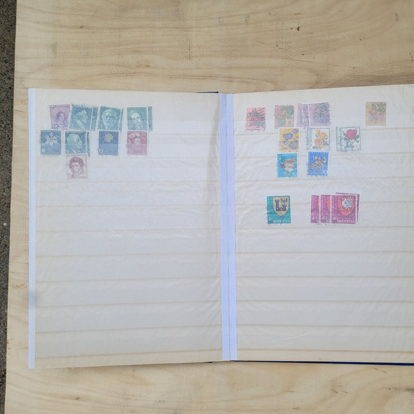 Alle Briefmarken: Briefmarkensammlung CH & Welt – Gebraucht aus Zürich von Ok4u 8