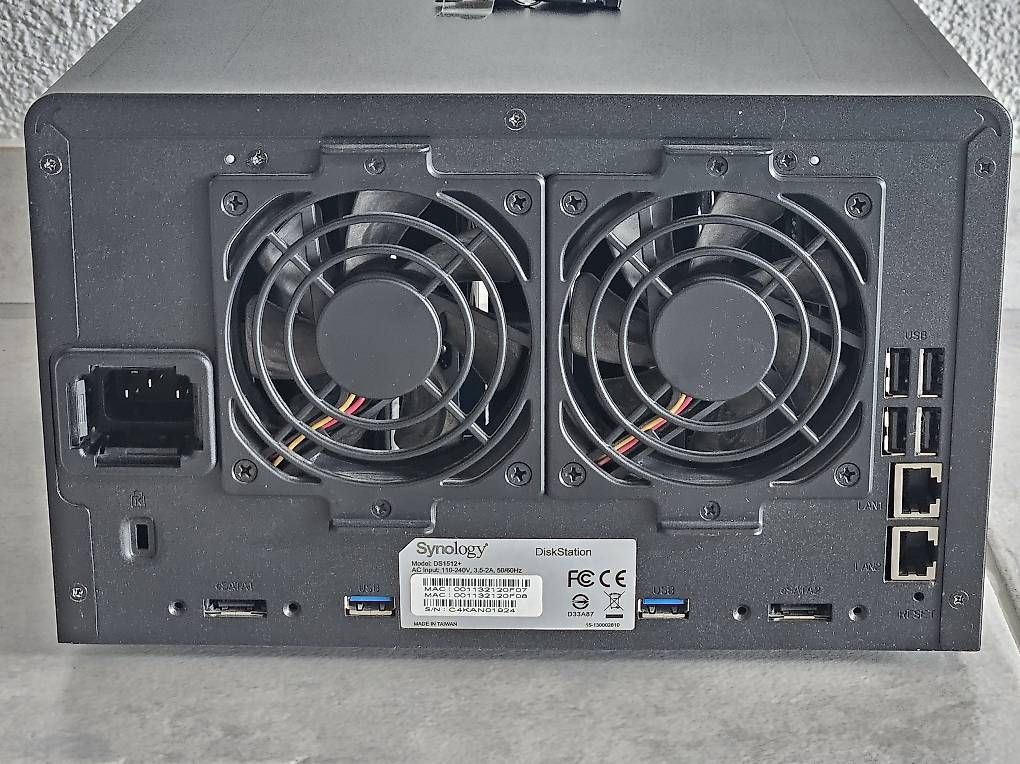 Synology Server: Synology DS1512+ 5-Bay NAS – Usato da Worb venduto da MisterSunshine 1