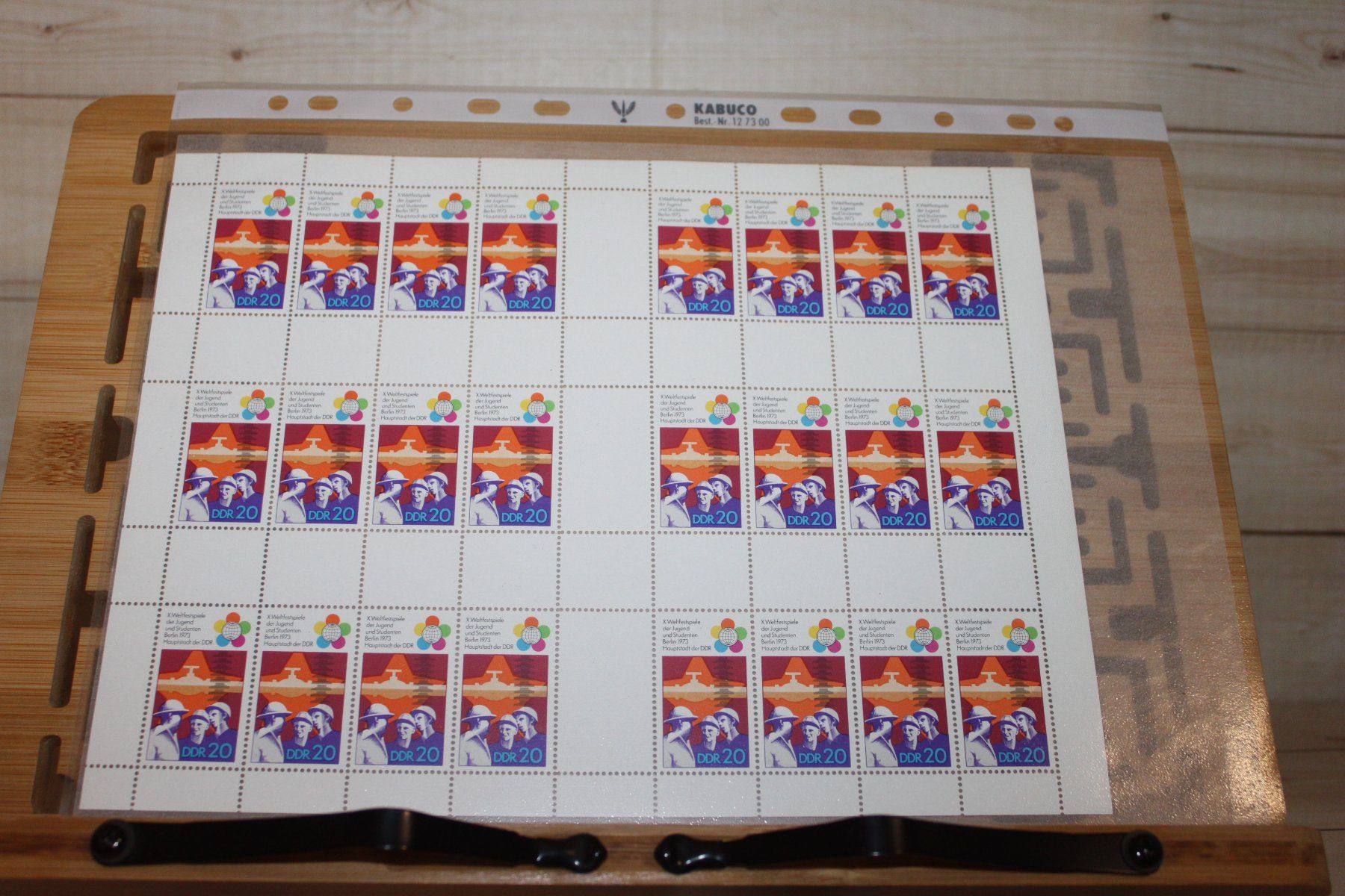 Tous les timbres: DDR - MHB 17 Postfrisch – D'occasion à Kaden par Buchantiquariat