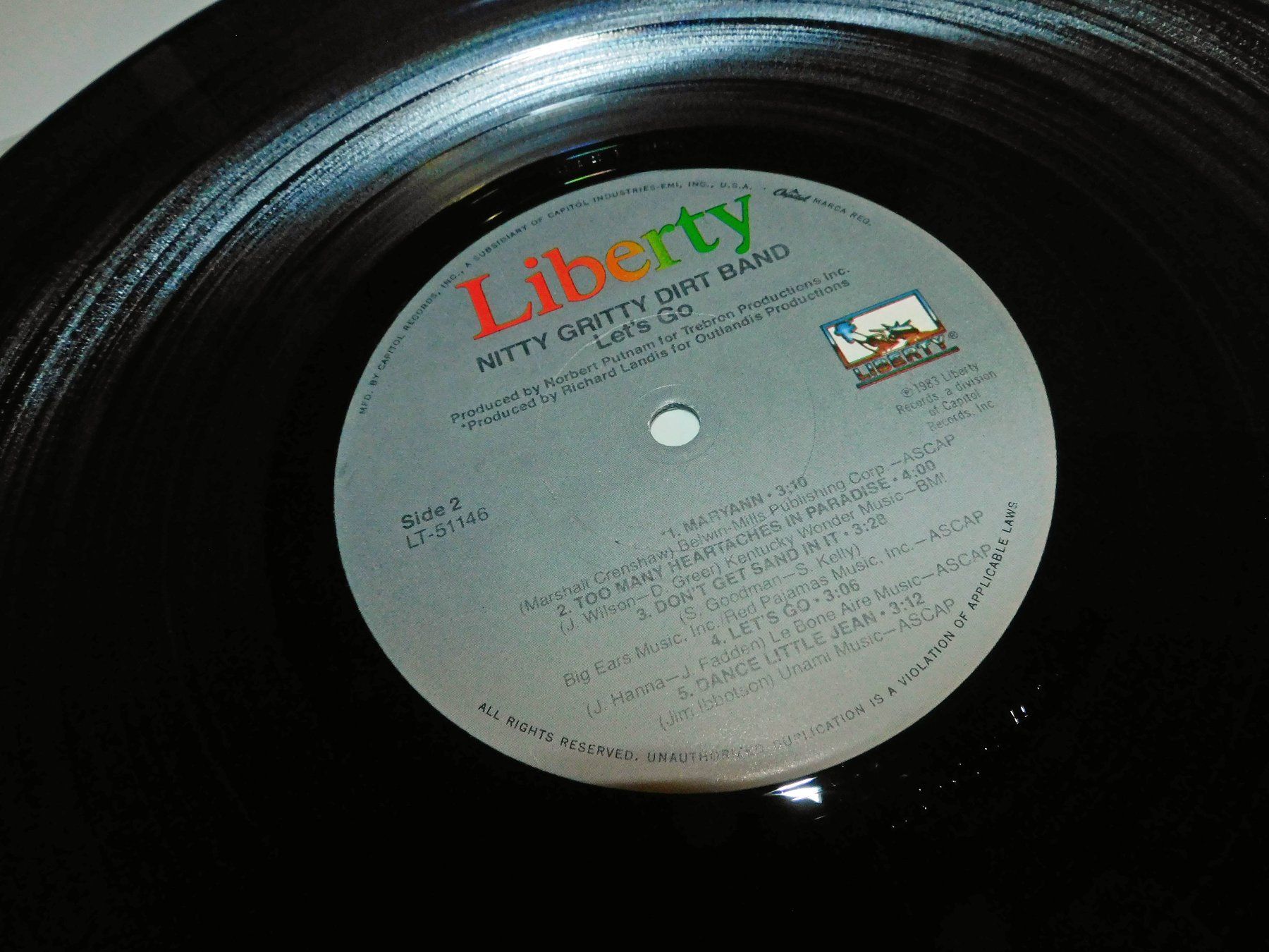 Dischi in vinile: LP 1983 Nitty Gritty Dirt Band – Usato da Sursee venduto da 76 2