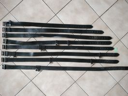 8 Stk Leder Gürtel