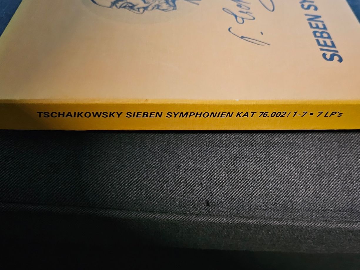 Schallplatten: Tchaikowsky - Sieben Symphonien - Vinyl Schallplatten Box – Gebraucht aus Sirnach von windrad65 4