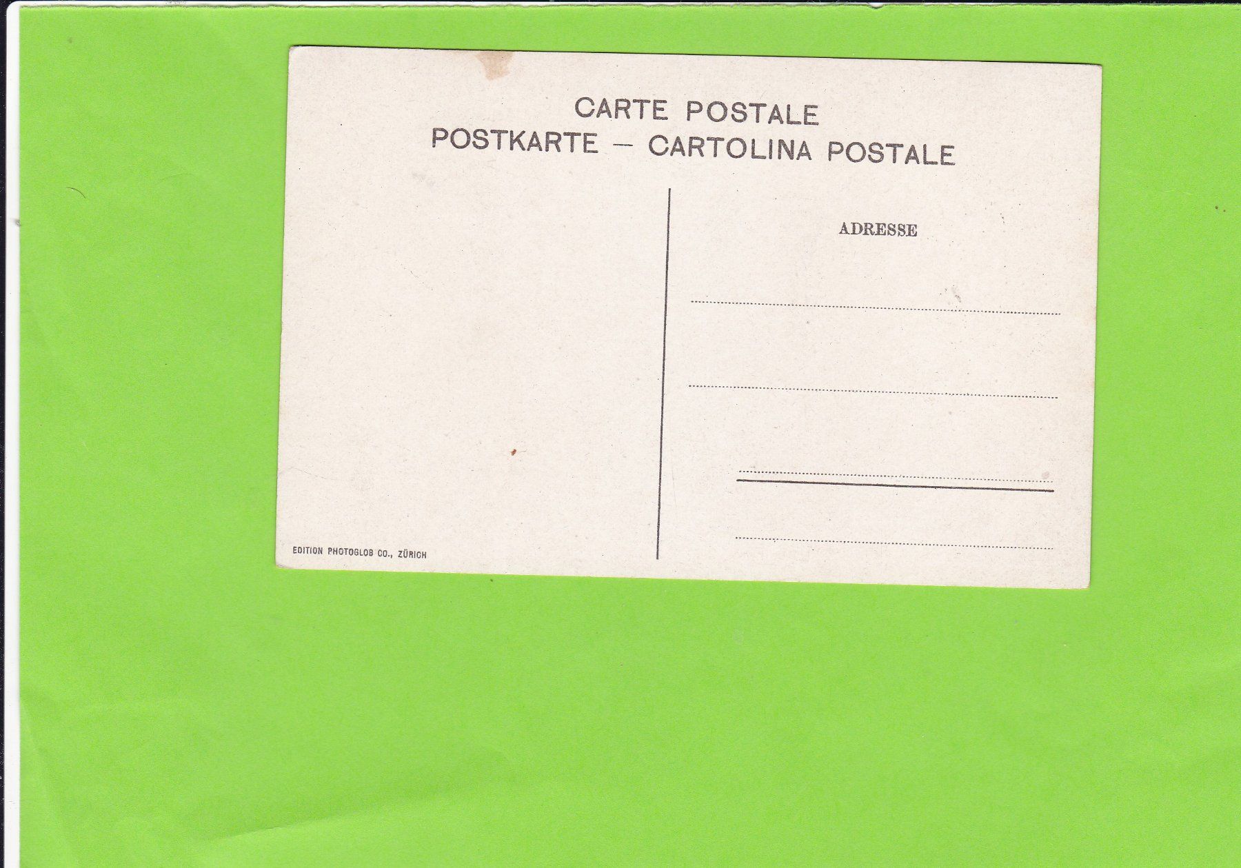 Cartoline postali: Trümmelbach – Usato da St. Peterzell venduto da neckertal 1