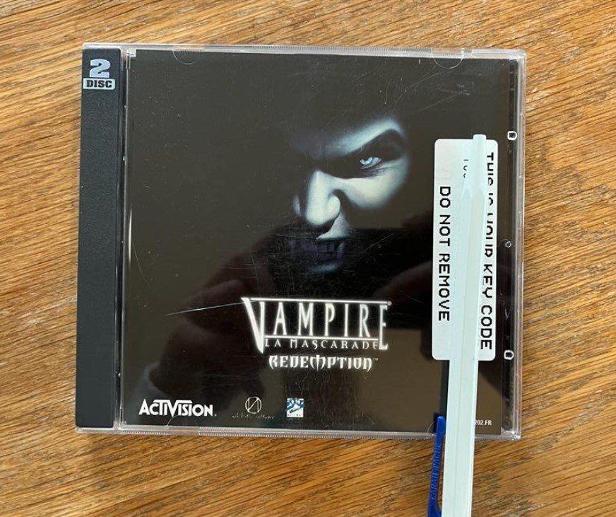 Vampire la mascarade redemption pc big box