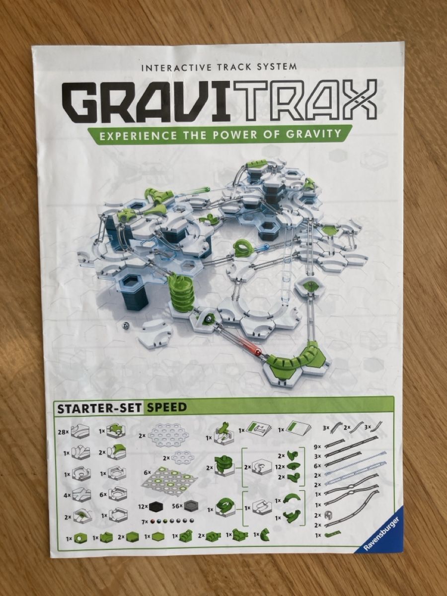 Ravensburger Giochi: GraviTrax Starter-Set Speed - interaktives Kugelbahn-System – Nuovo (secondo la descrizione) da Thalwil venduto da taigeki 1