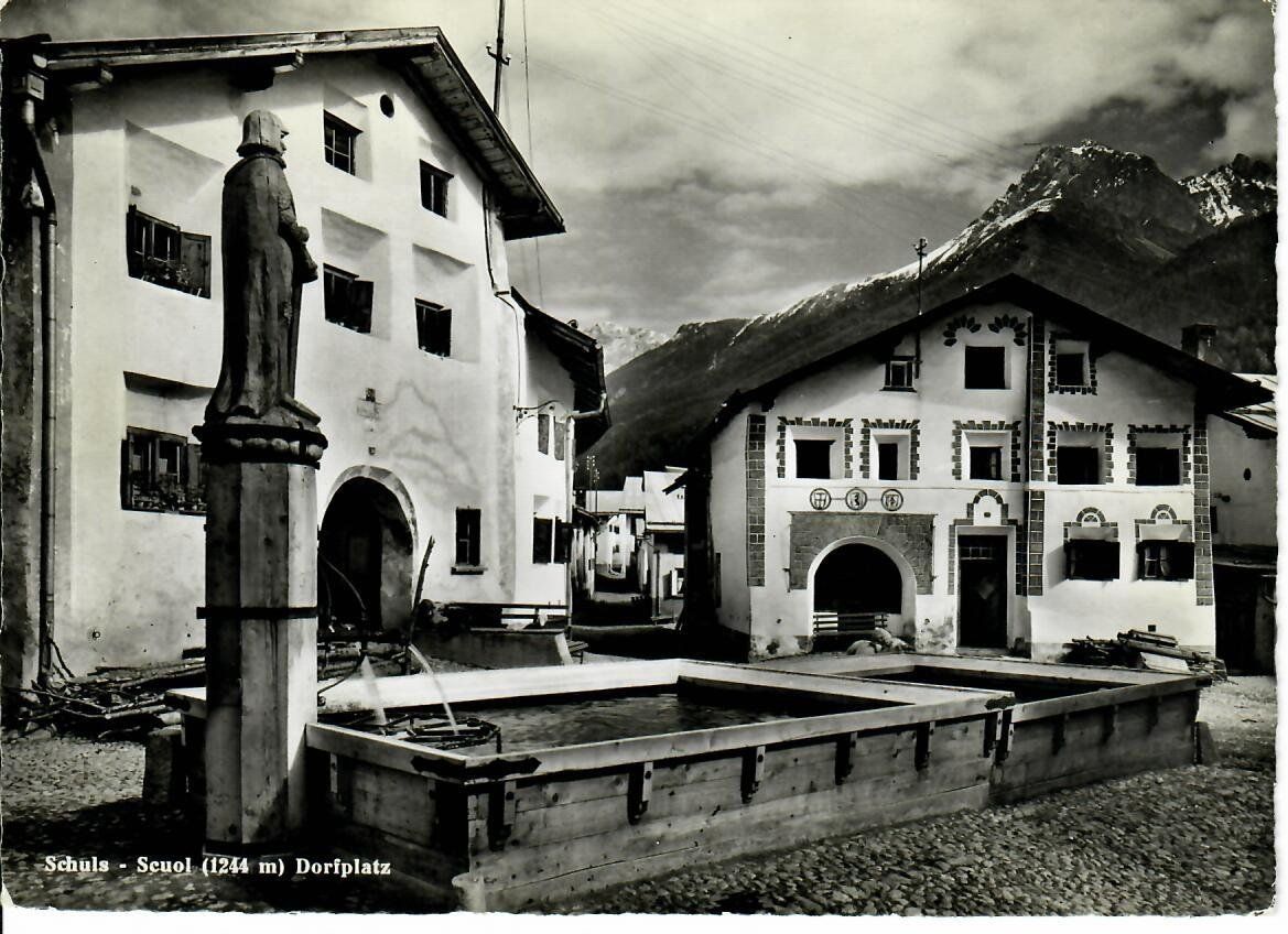Ansichtskarten: Schuls - Scuol – Gebraucht aus Hochdorf von Ziegel-16