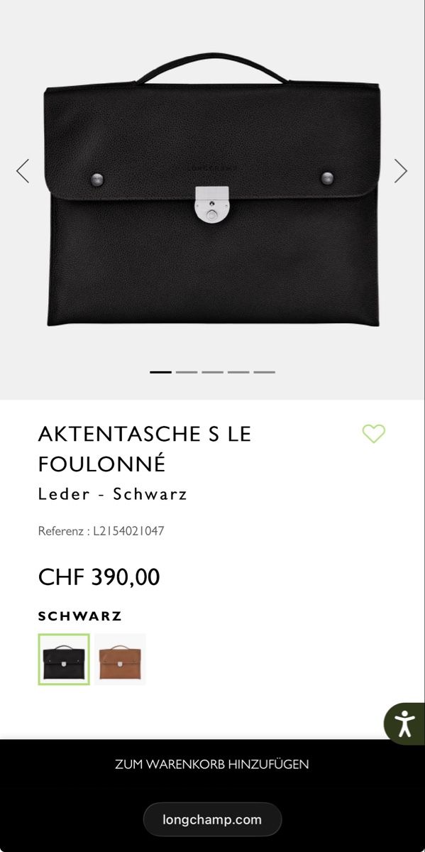 Longchamp Valigie & Borse: Aktentasche / Laptoptasche von Longchamp – Nuovo (secondo la descrizione) da Zürich venduto da sophievw 4