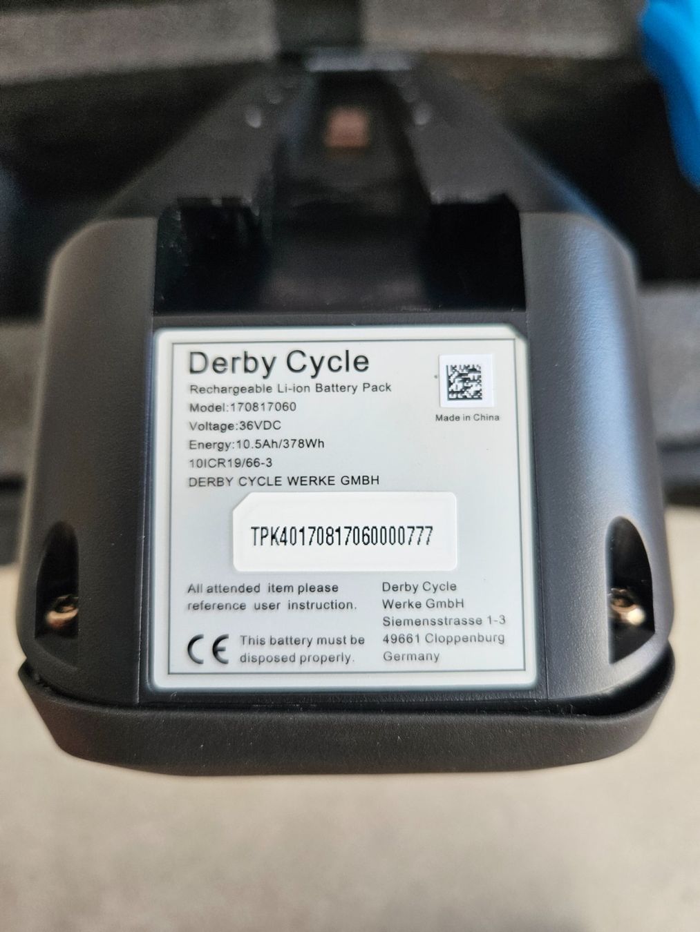 Shimano Batterie: Focus T.E.C E-Bike Zusatz-Akku 378Wh – Nuovo (secondo la descrizione) da Samstagern venduto da Turbo9 4