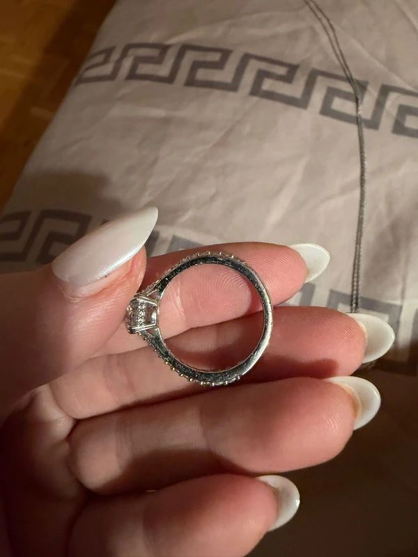 Swarovski Anelli: Ring Swarovski Silber – Usato da St. Margrethen SG venduto da gab_q2qp 4
