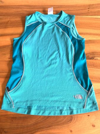 THE NORTHFACE Top/Shirt trägerlos türkis Gr XS