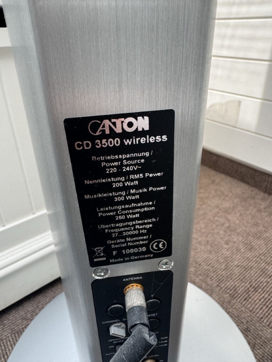 Canton Casse acustiche: Canton CD 3500 wireless speaker used – Usato da Gais venduto da luk_2skm