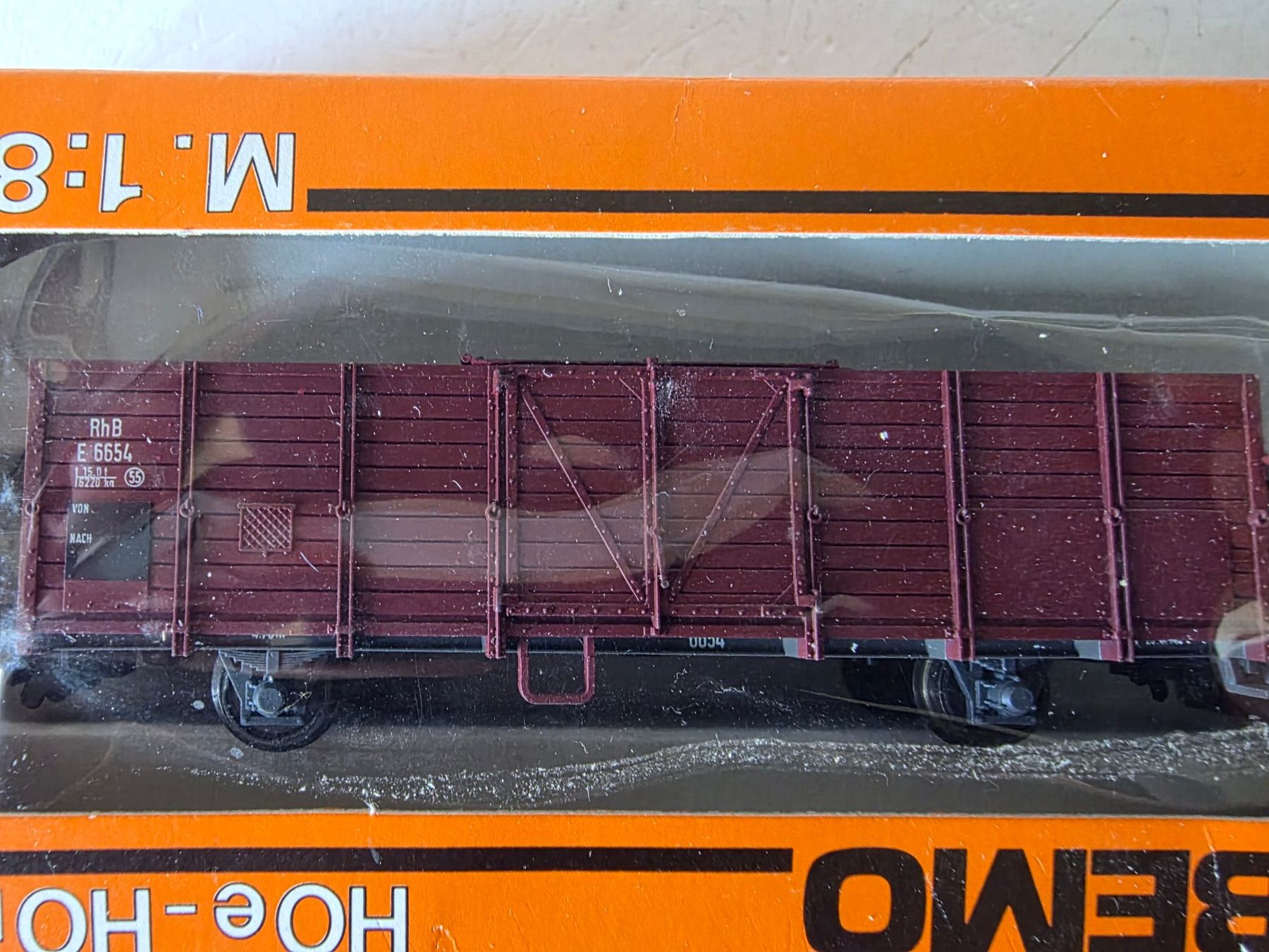 Bemo Modelleisenbahnen: 5 Stück verschiedene RhB Güterwagen – Neu (gemäss Beschreibung) aus Seuzach von Loeckeli01 1