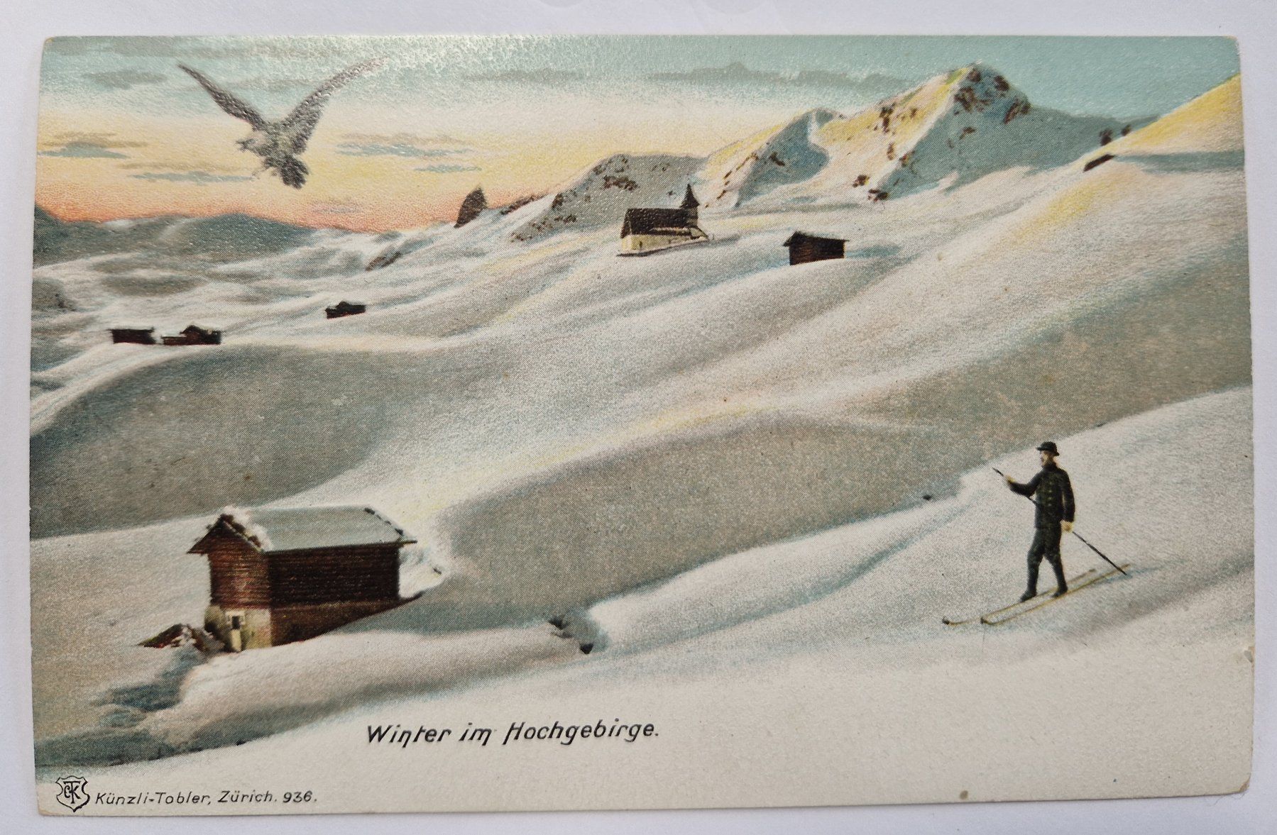 Cartoline postali: Winter im Hochgebirge – Nuovo (secondo la descrizione) da Melchnau venduto da Fishel