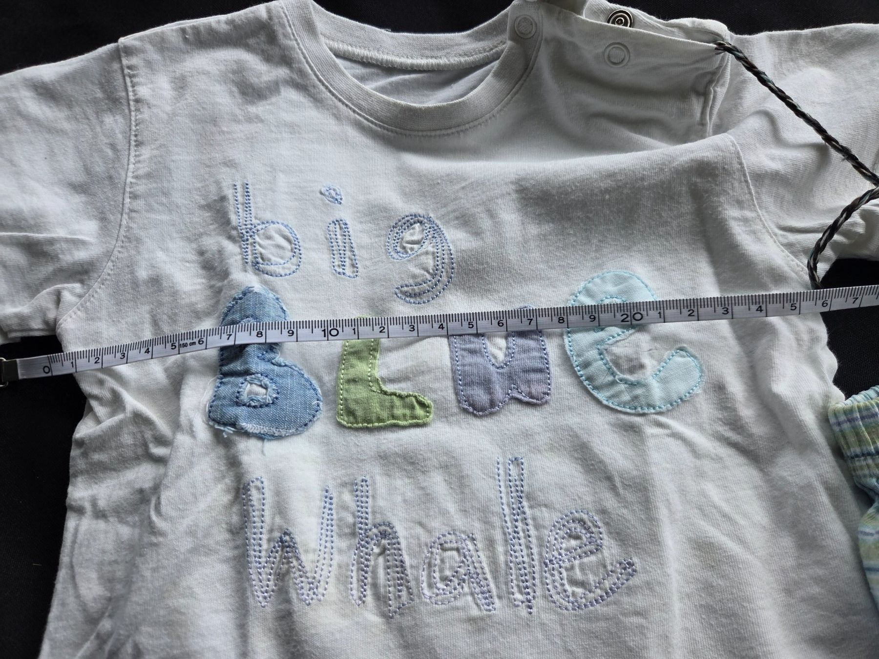 Camicie, Top & T-shirt: Ensemble short + t-shirt  bleu / vert 12 mois  74 cm – Usato da Gland venduto da Vee_0 2