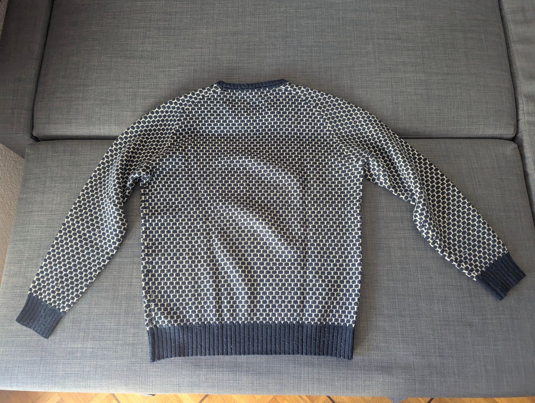 Maglioni & Felpe: Timberland Blue-Cream sweater - L size - Used – Usato da Fribourg venduto da balzabalza 1