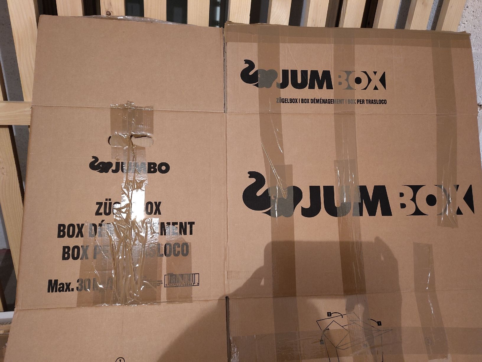 Cartoni: 30 cartons de déménagement – Usato da Courrendlin venduto da fluryv2 1