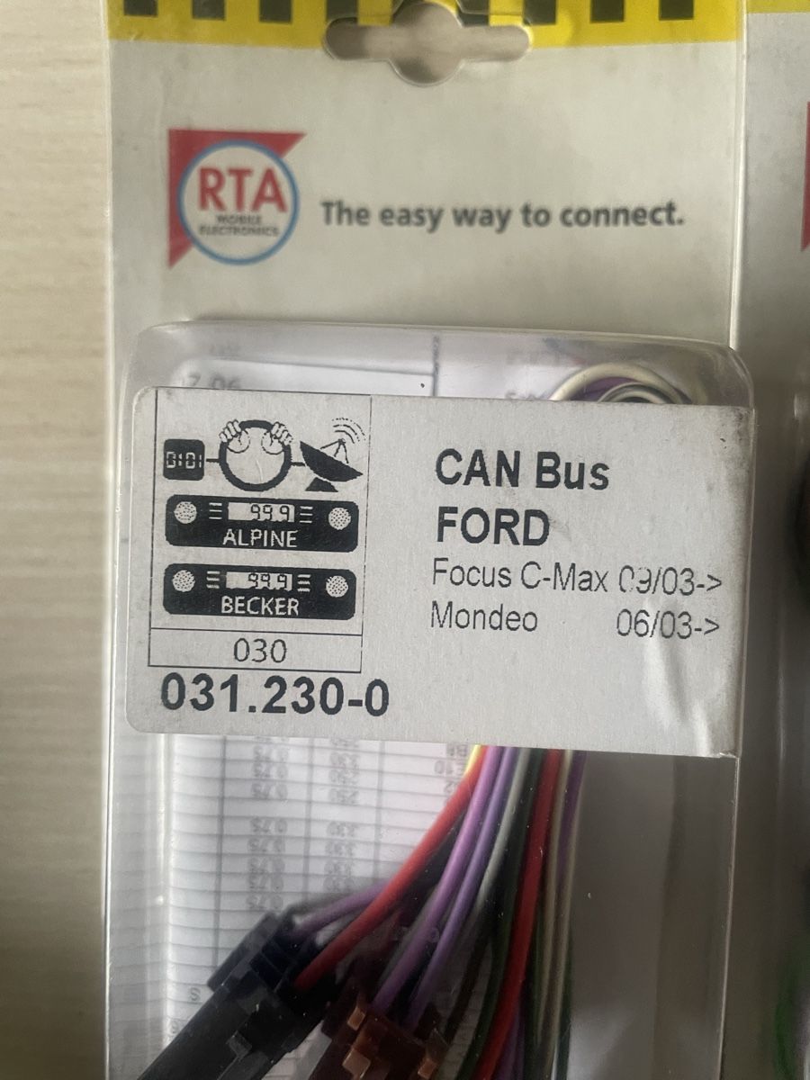 Ford Toutes les pièces auto: FORD Interface Autoradio Câble CAN-Bus / Commande au volant – Neuf avec emballage d'origine à Denges par Ricautomotive 4