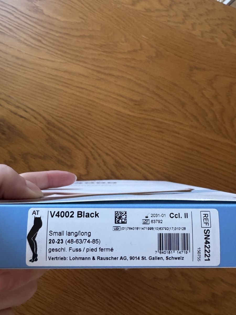 Calze & Collant: Venosan Kompressionsstrumpfhose – Nuovo (secondo la descrizione) da Zürich venduto da carolebarole 1