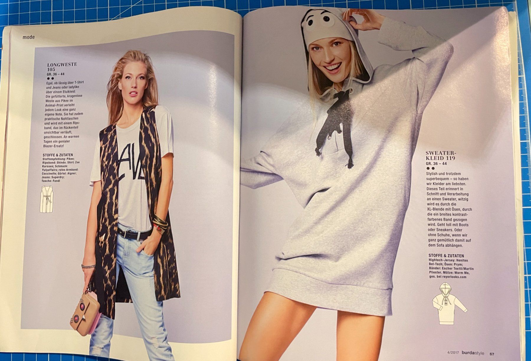Cartamodelli: Burda Style 04/2017 – Usato da Neuendorf venduto da Knopfi 8