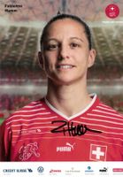 Fabienne Humm Autogramm handsigniert Schweiz 2022 SELTEN
