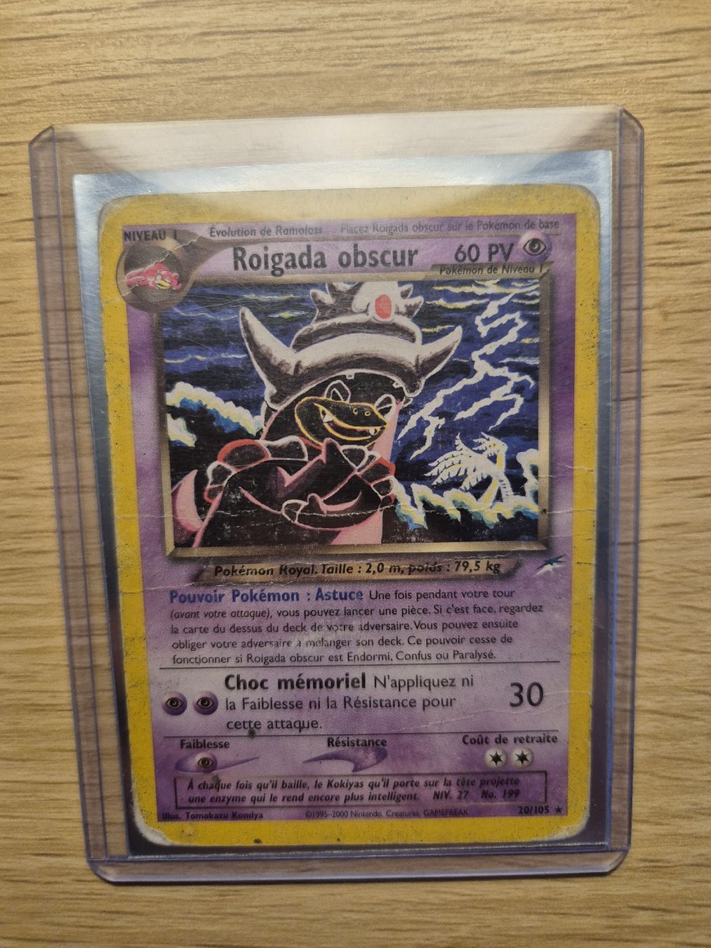 Pokémon Sammelbilder & Trading cards: Roigada obscur Neo destiny – Gebraucht aus Ursy von RetroBebar777
