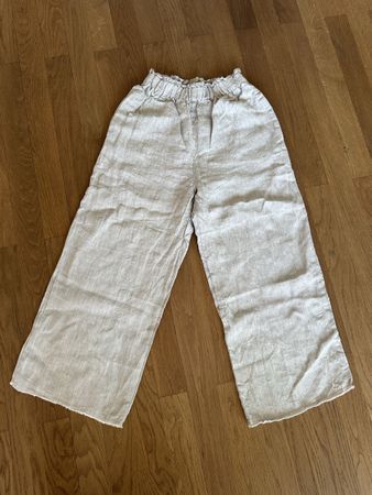 Wunderschöne neue leichte Hose aus Leinen, Gr. S,