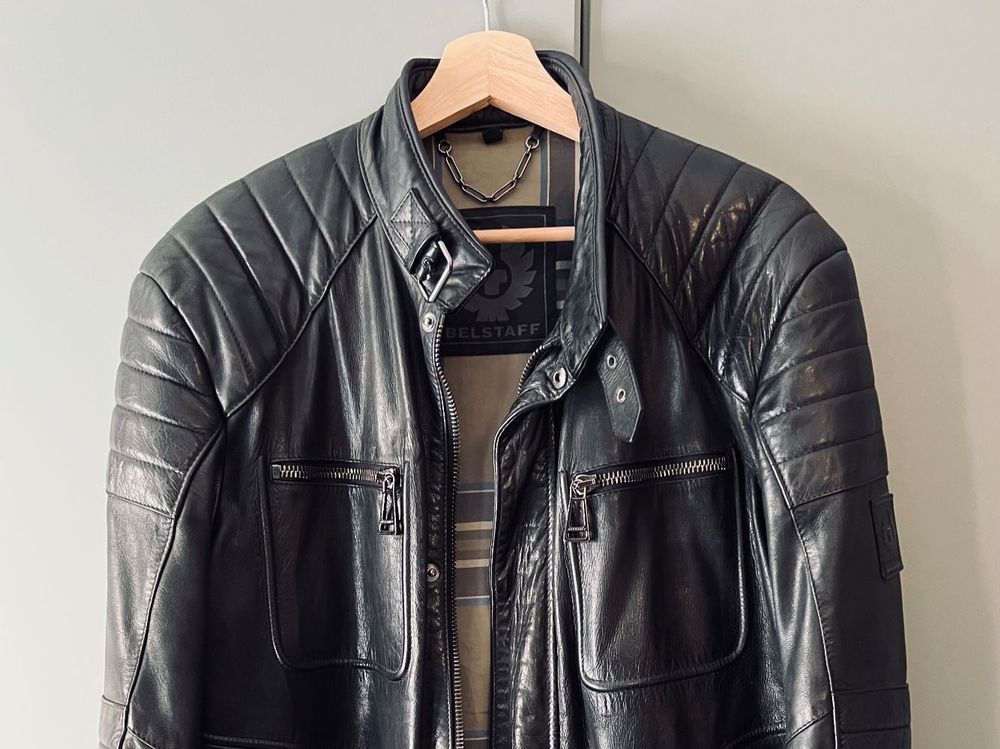 Belstaff Lederjacke Weybdridge Grösse 54 - Made in Italy (Gebraucht) in ...