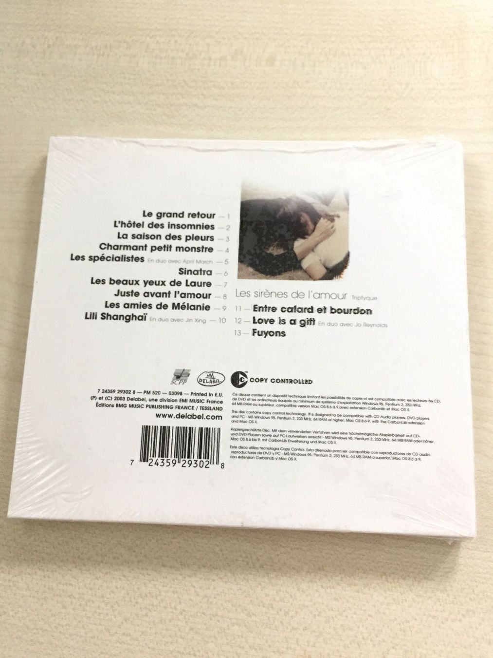 CD: Alain Chamfort - Le Plaisir – Nuovo e nell'imballaggio originale da Rüti ZH venduto da alumedien 1