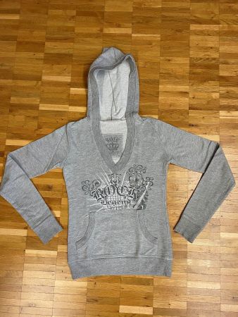 Hoodie, Sweatshirt Mädchen Girls Gr.146-152 grau