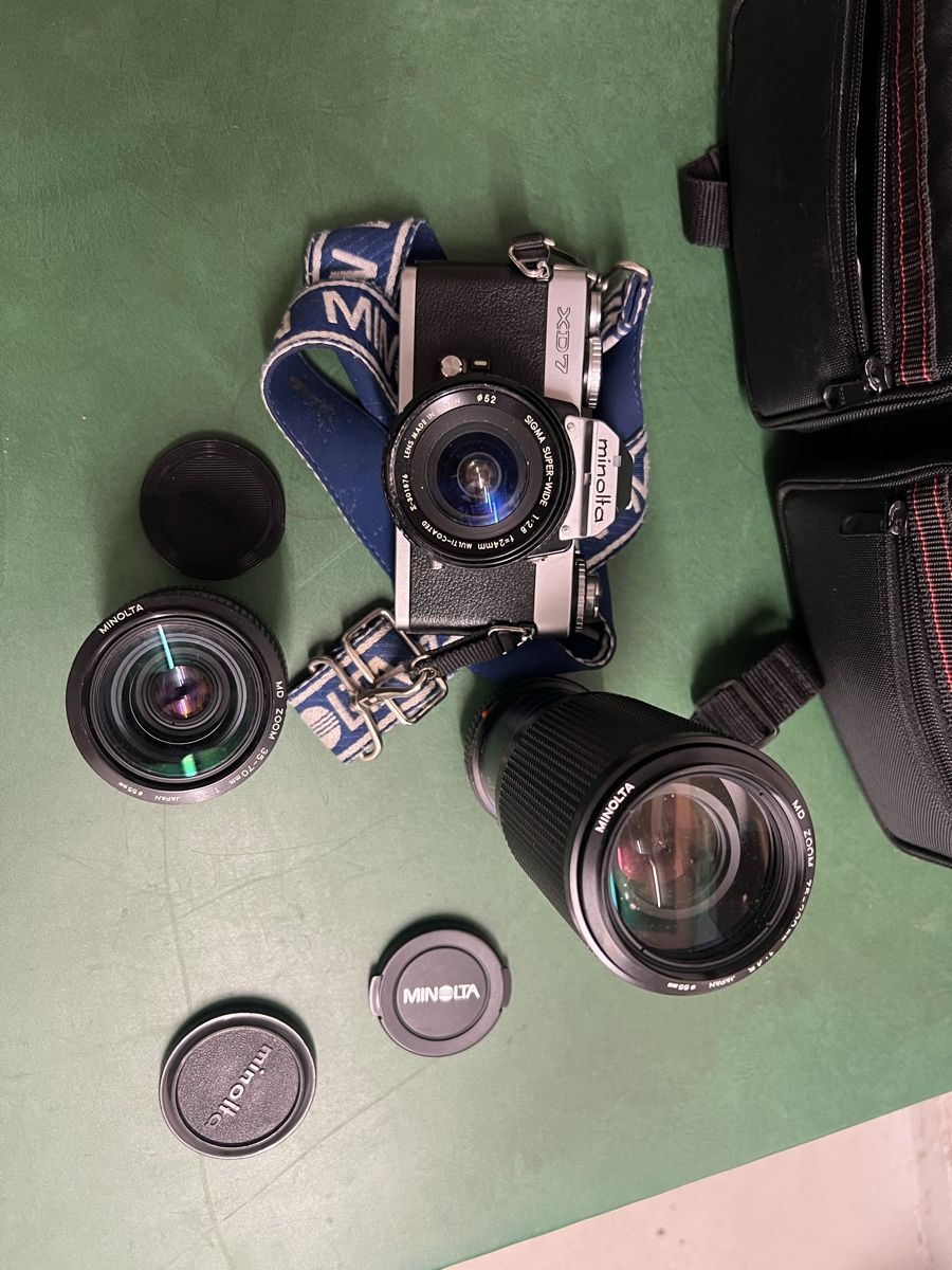 Minolta Fotocamera: Minolta XD7 mit 2 extra objektiv  – Usato da Zürich venduto da jao_2bx7