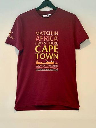 «The Match in Africa» T-Shirt, Bordeaux