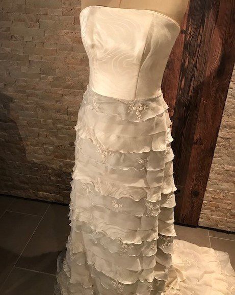 Kleider: wuNderscHöNes BrauTkLeid – Neu (gemäss Beschreibung) aus Winkel von zeho 1