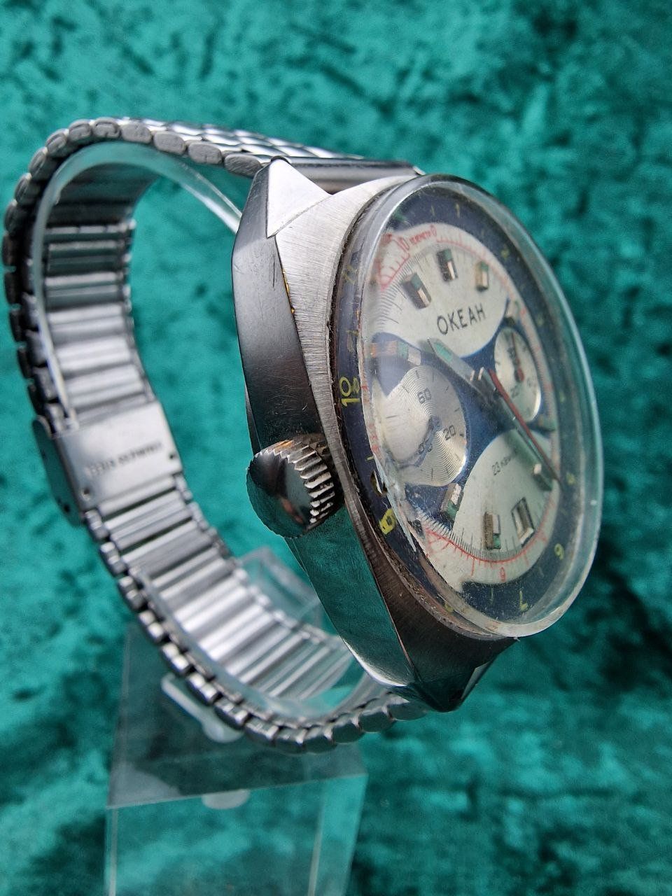 Orologi: Chronograph 1M.TSCH.Z "OCEAN" Sovjetische Marine aus 1970-ge – Usato da Bassersdorf venduto da antik_leo 3