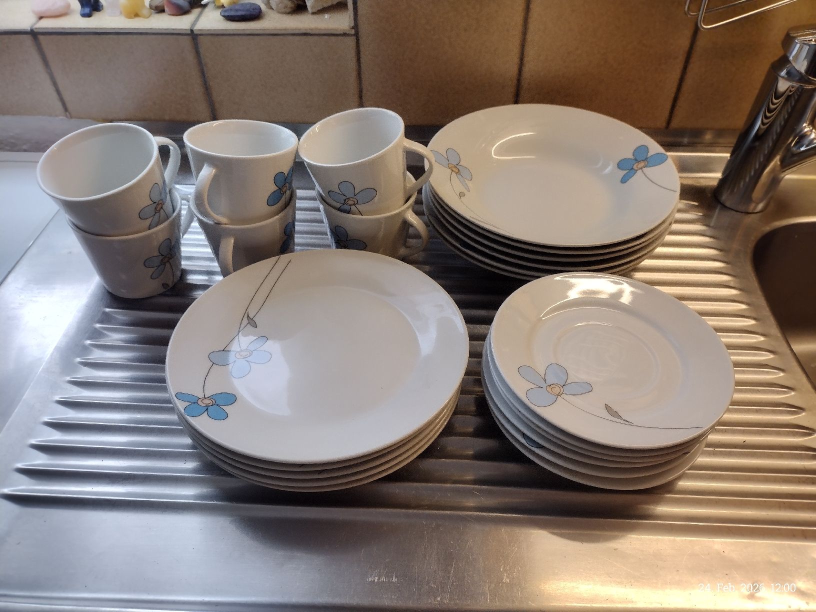 Set di piatti: Geschirrset "Blume" – Usato da Muri AG venduto da Ronin76