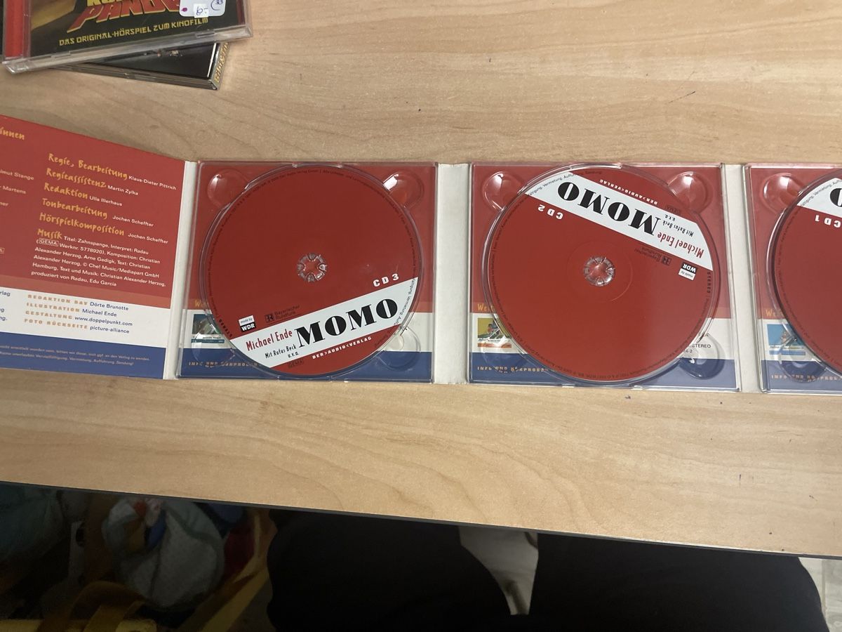 CDs: Michael Ende MOMO Hörspiel 3 CDs – Gebraucht aus Obergerlafingen von cabo4 2
