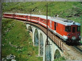 FO Furka-Oberalp-Bahn Triebwagen Deh 4/4 I Nr. 55 am 14.08.1