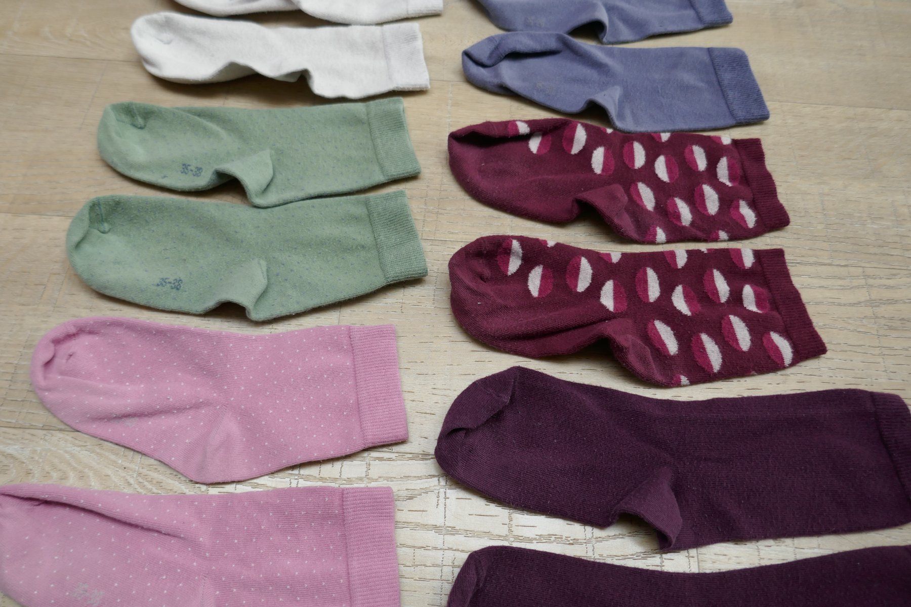Calze: 6 Paar Socken Gr. 35 - 38, Baumwolle – Usato da Port venduto da uzuku 2