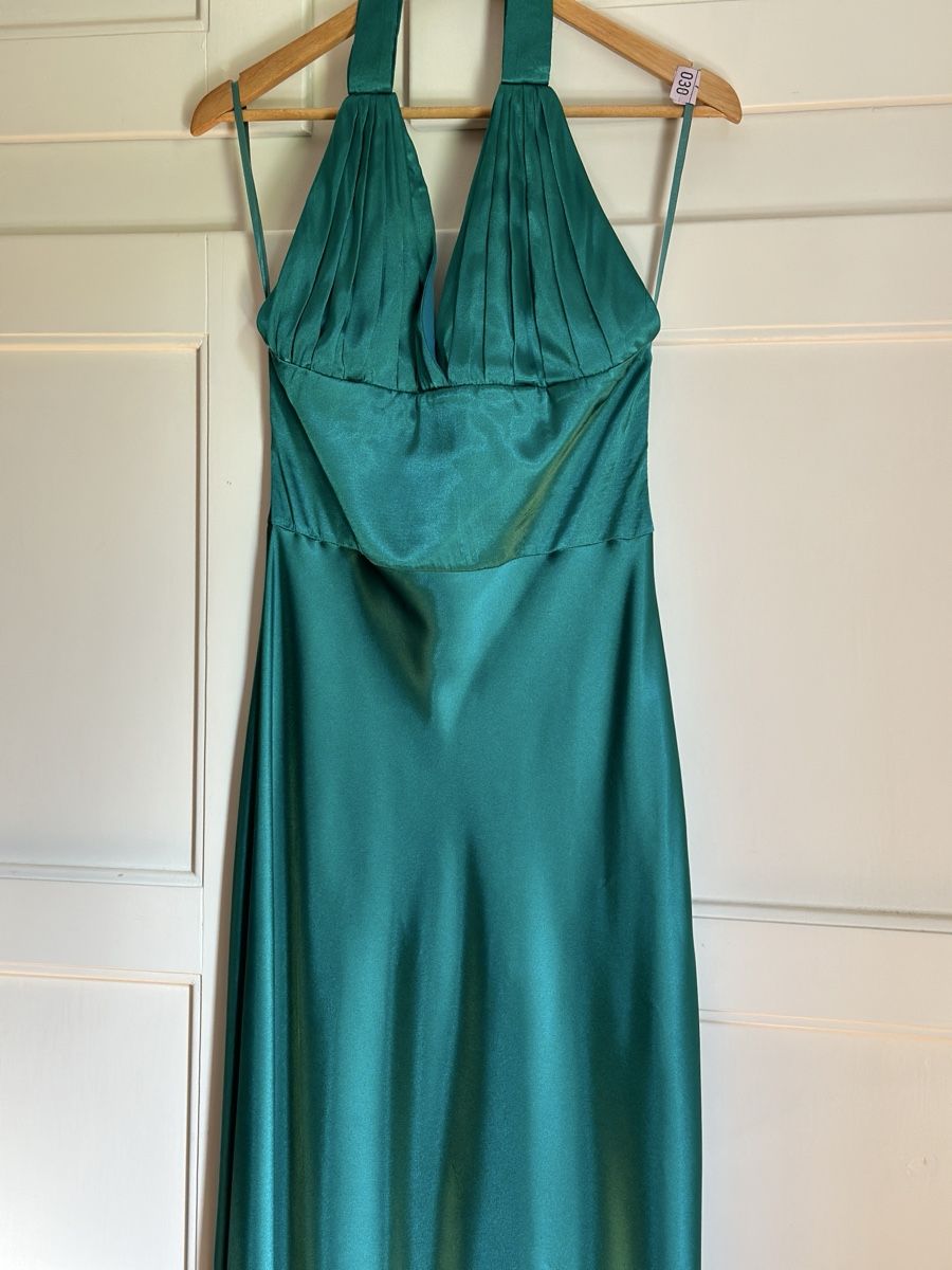Vestiti: Elegantes Abendkleid, Smaragdgrün, Gr. 38 – Nuovo (secondo la descrizione) da Solothurn venduto da var002
