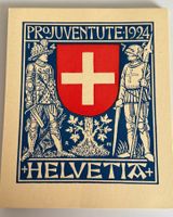 Pro Juventute Marken 1924 auf Karton 3 Kantone AI/SH/SO + CH